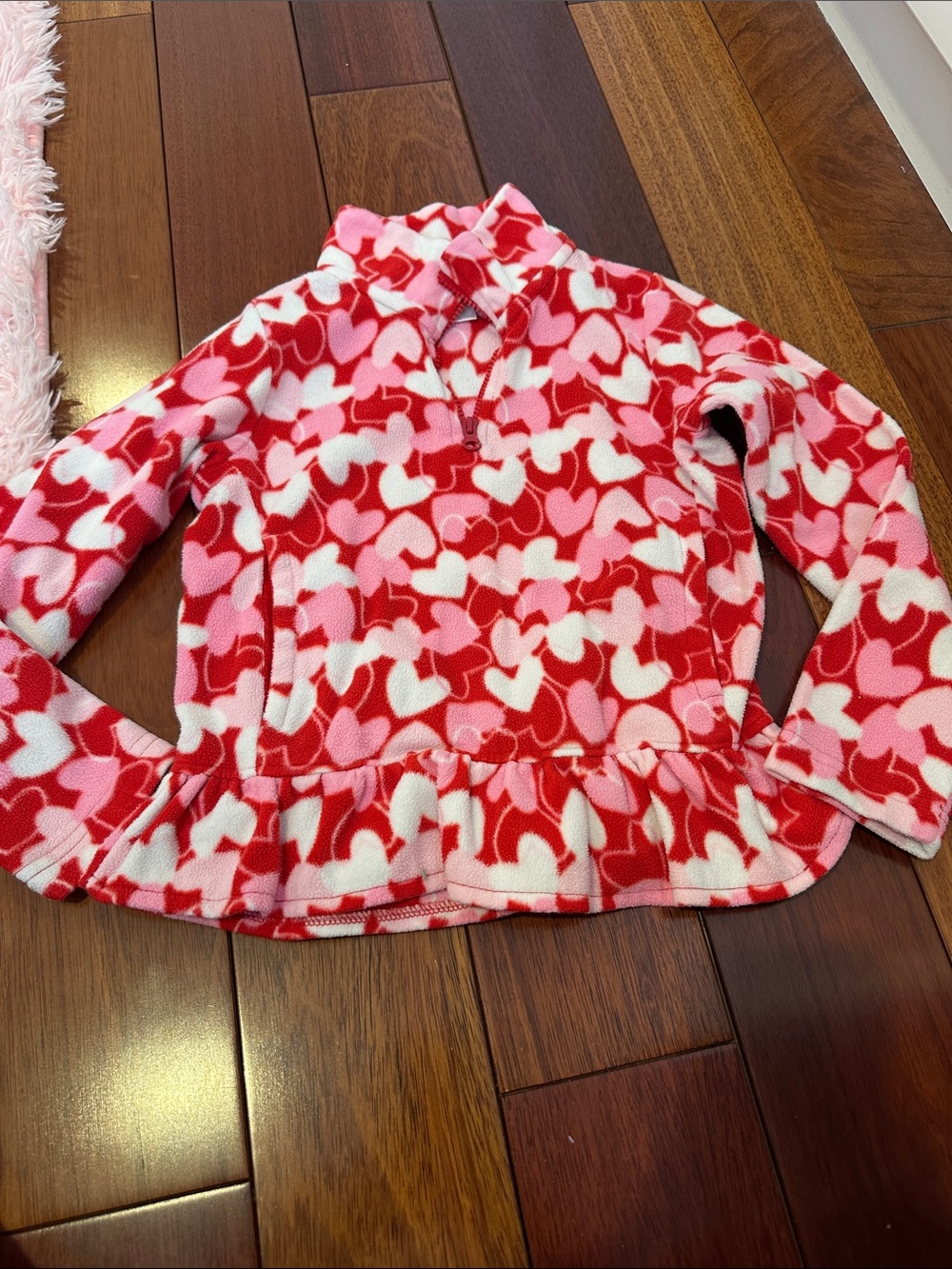 Girls fleece sweatshirt